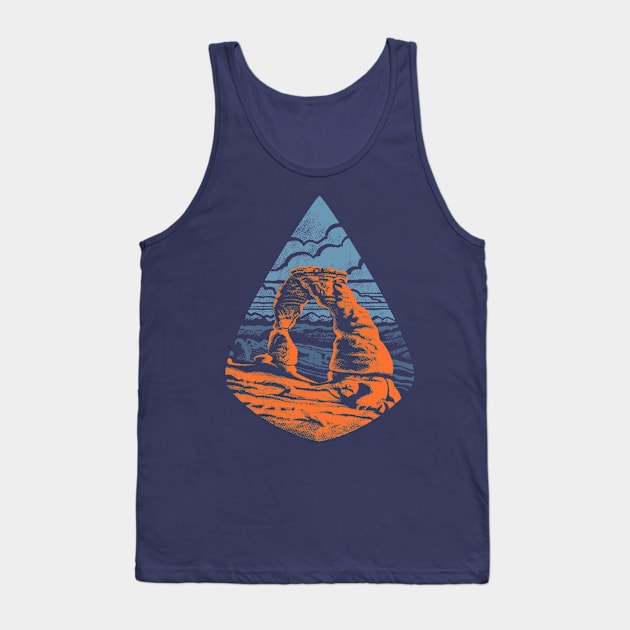 Delicate Arch Tank Top by Waynem